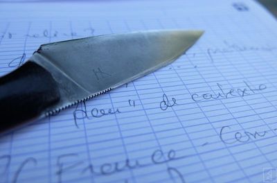 couteau fixe